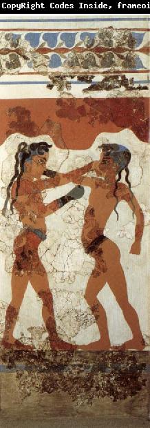unknow artist Boys Boxing,from Thera